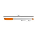 click plus blanco naranja medidas.webp