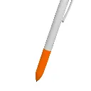 click plus blanco naranja grip.webp