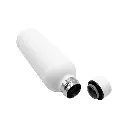 termo rubber de acero inoxidable blanco acostado.webp