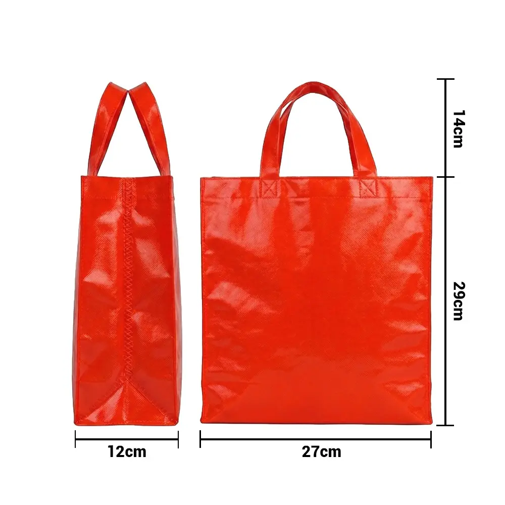 bolso plastificado rojo medidas 27x29x12.webp
