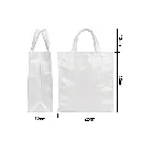 bolso plastificado blanco 23x22x11 medidas.webp