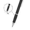 BOLIGRAFO FAST NEGRO DETALLE.webp