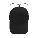 GORRA CAMIONERA DE COLOR NEGRO MEDIDAS.webp