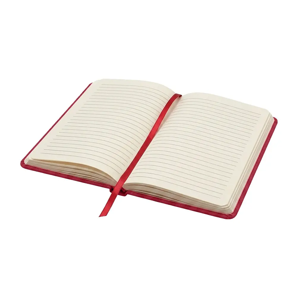 cuaderno ejecutivo rojo abierto.webp