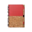 cuaderno cork rojo.webp