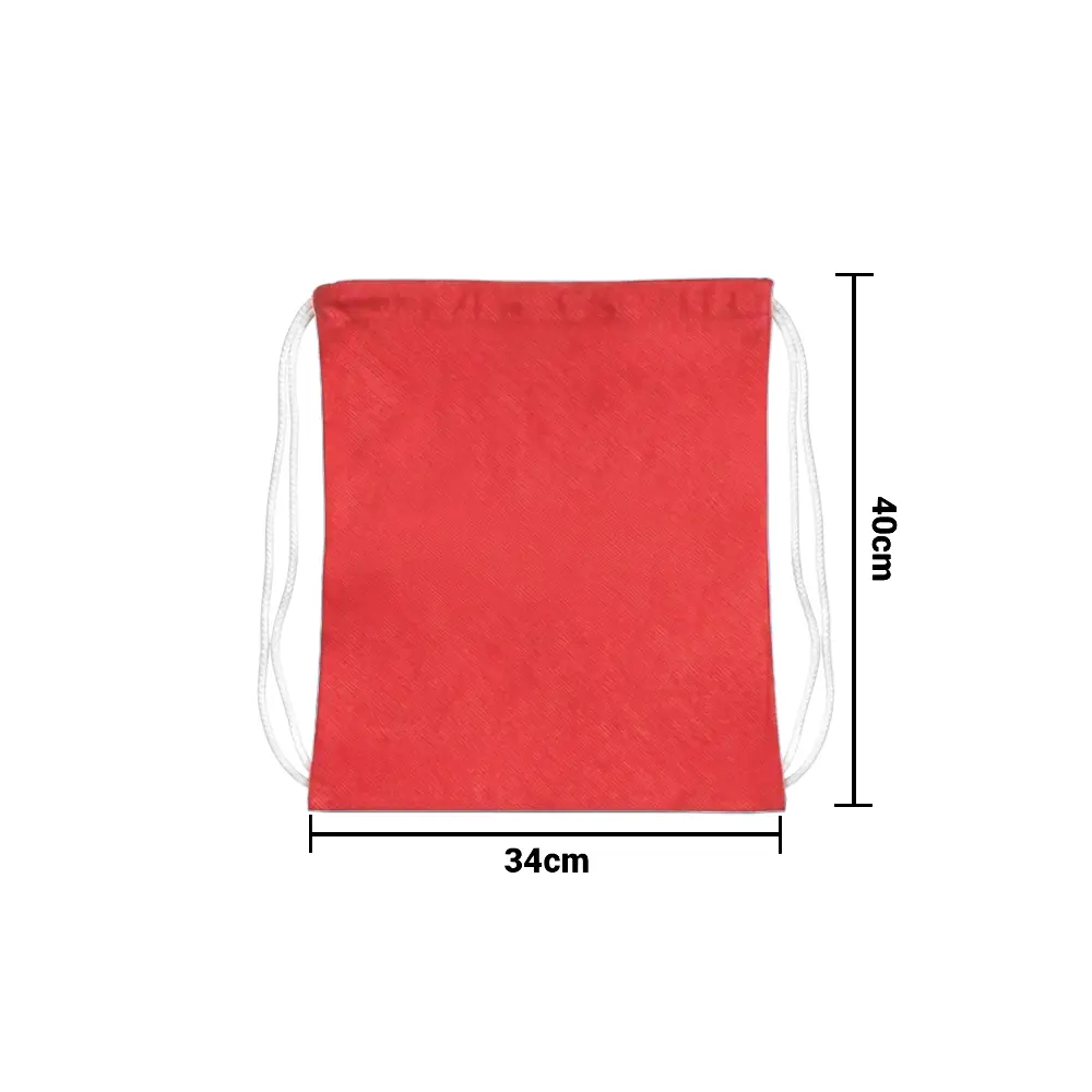 MOCHILA ENCARRUJADA CAMBRELA ROJO CORDON BLANCO 40X34 MEDIDAS.webp