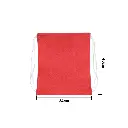 MOCHILA ENCARRUJADA CAMBRELA ROJO CORDON BLANCO 40X34 MEDIDAS.webp