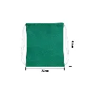 MOCHILA ENCARRUJADA CAMBRELA VERDE CORDON BLANCO 40X34 MEDIDAS.webp