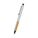 BOLIGRAFO BAMBOO BERLIN CON TOUCH PLATEADA