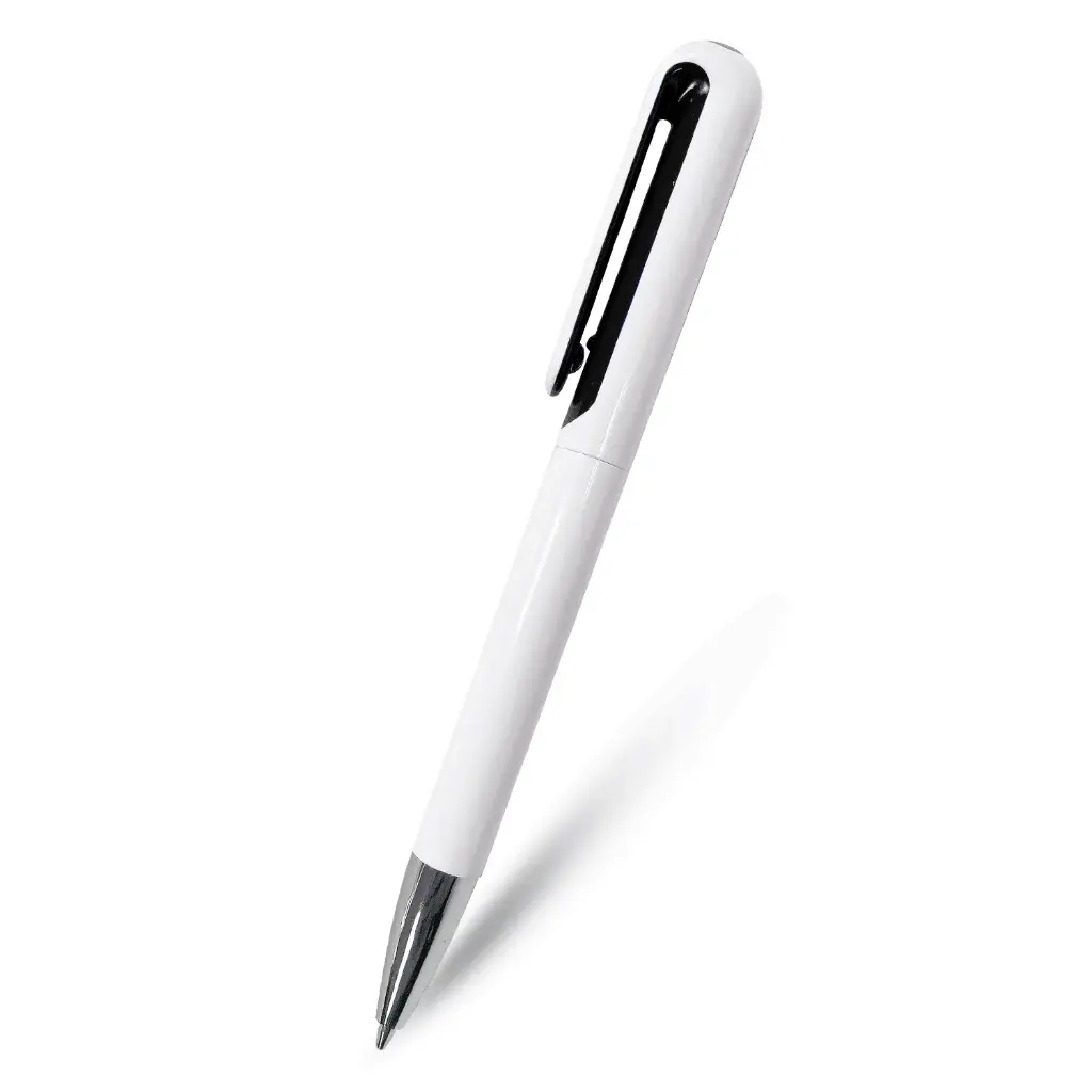 BOLIGRAFO BICOLOR BLANCO CON NEGRO