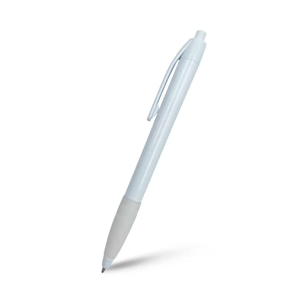 BOLIGRAFO COLORI GRIP BLANCO SOLIDA