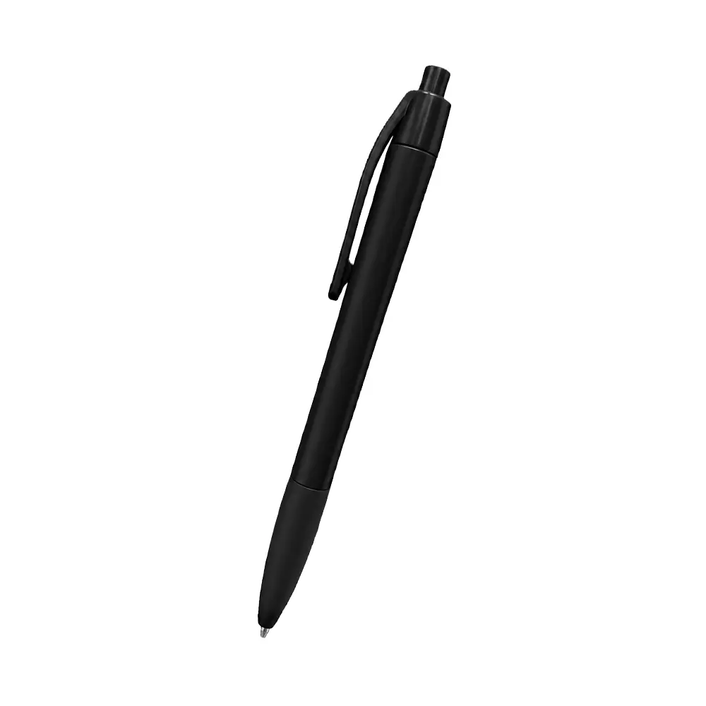 BOLIGRAFO COLORI GRIP NEGRO SOLIDO