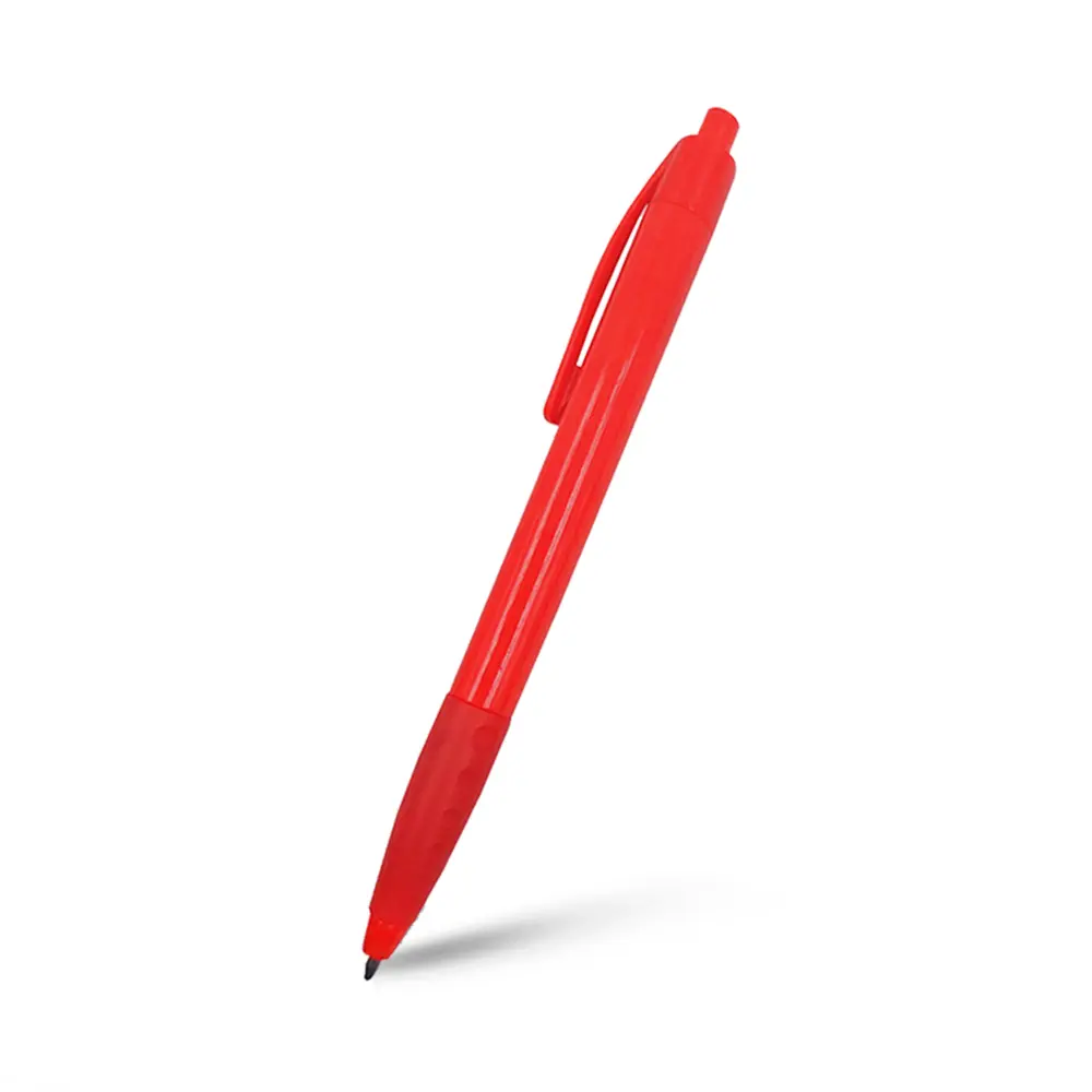 BOLIGRAFO COLORI GRIP ROJO SOLIDO