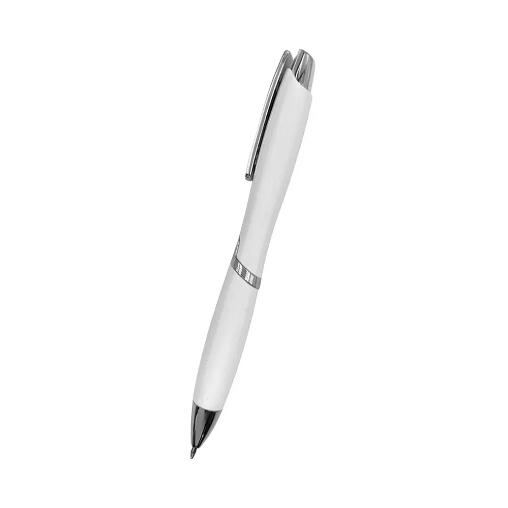 BOLIGRAFO CURVE BLANCO