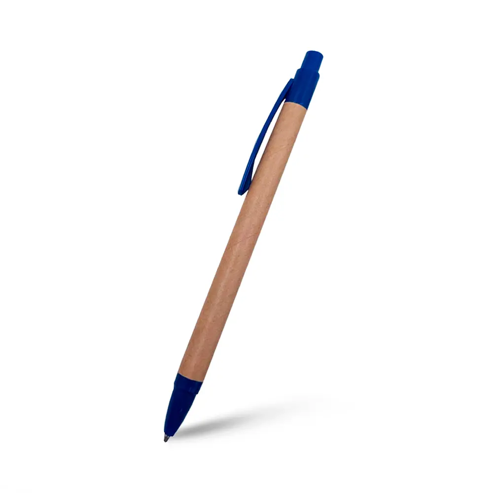BOLIGRAFO ECOLOGICA HEGA AZUL