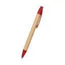 BOLIGRAFO ECOLOGICA HEGA ROJO