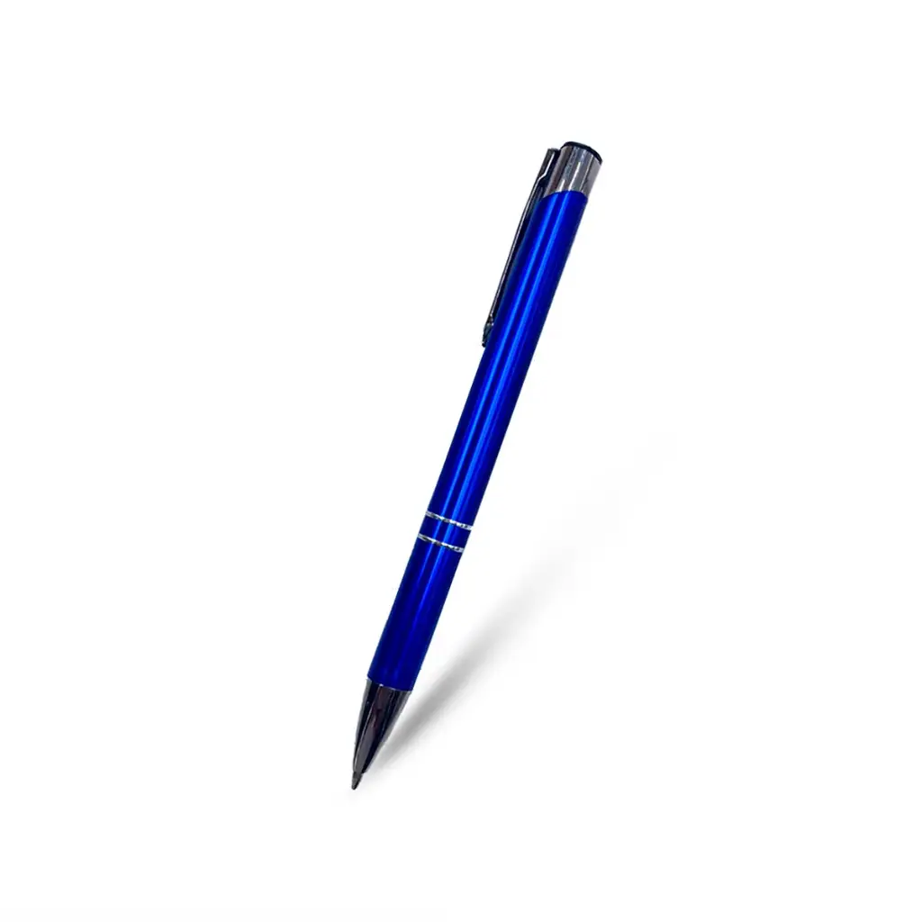 BOLIGRAFO METALICA PARIS AZUL