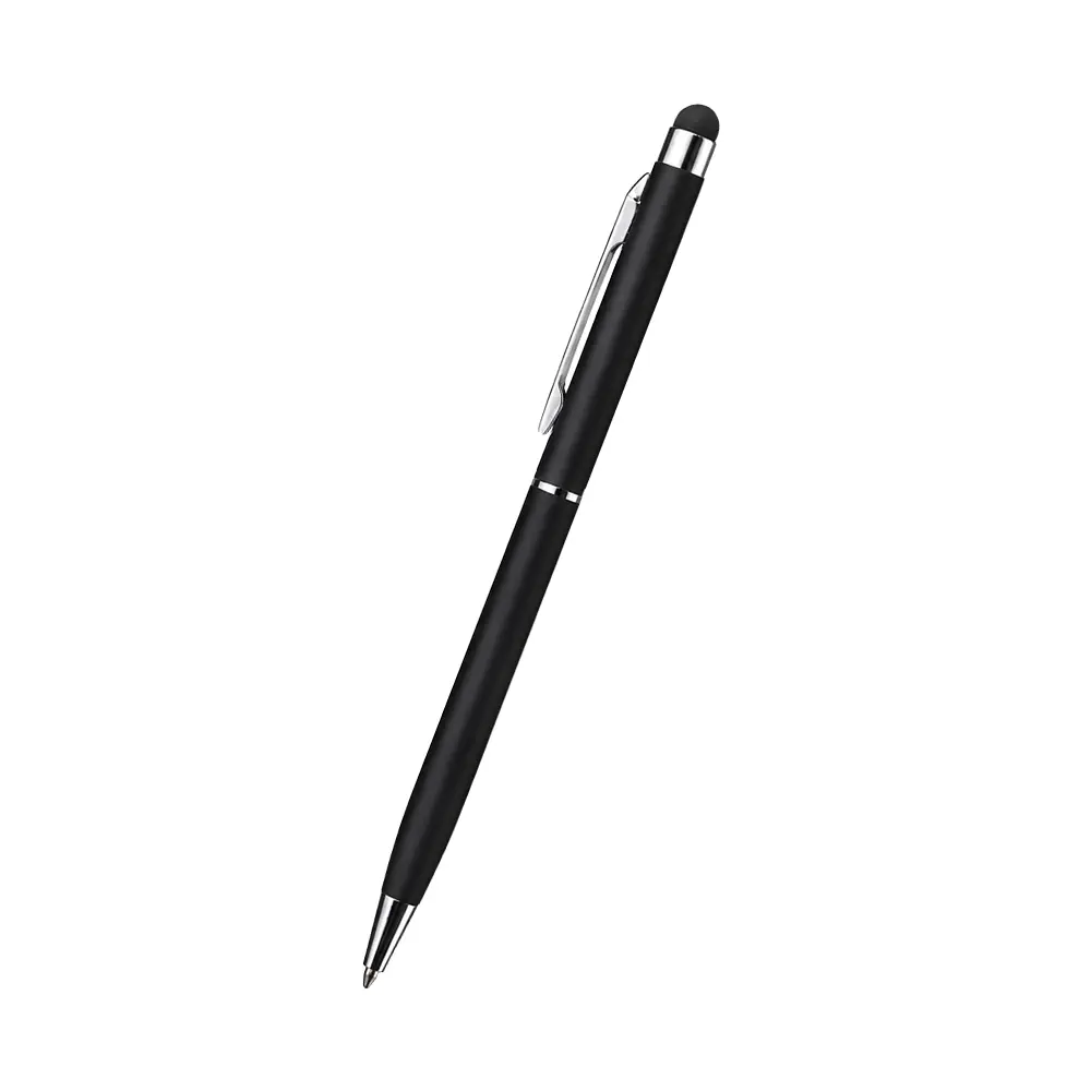 BOLIGRAFO METALICA TOUCH NEGRO CON TOUCH NEGRO