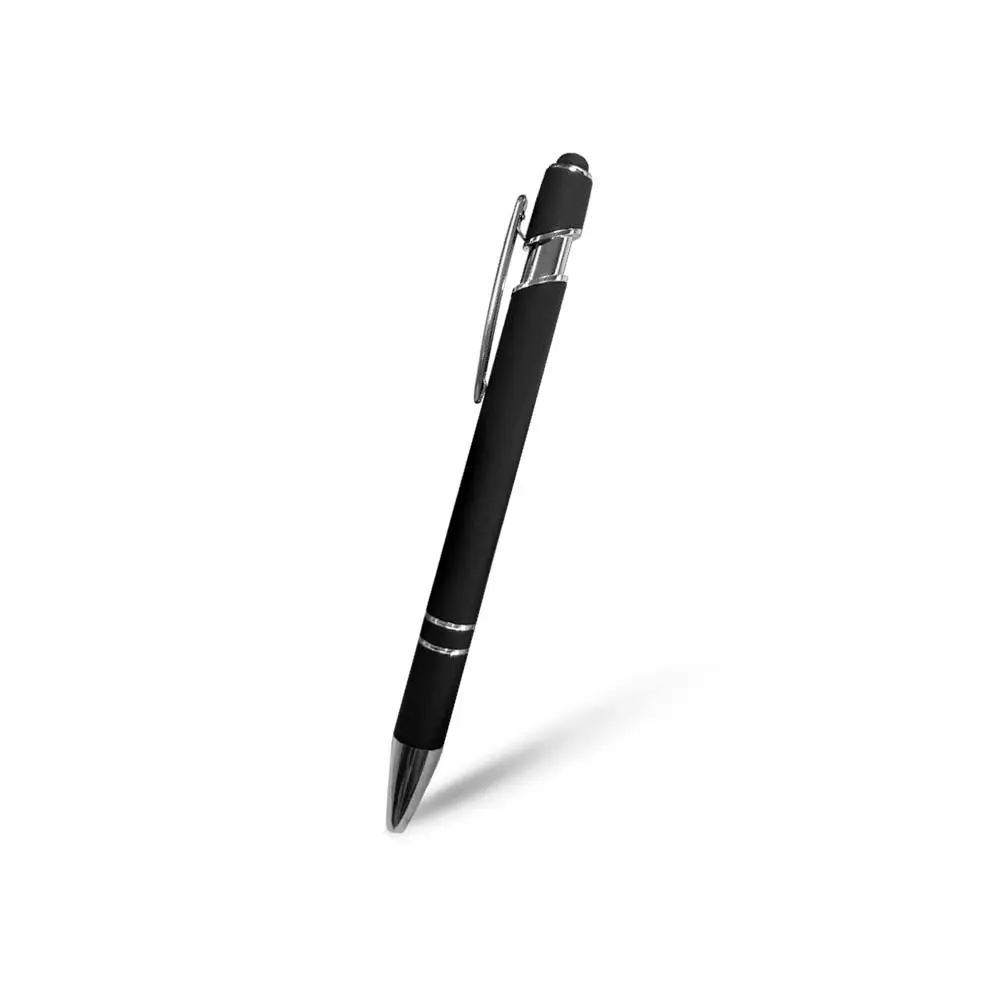 BOLIGRAFO METALICO ROMA NEGRO