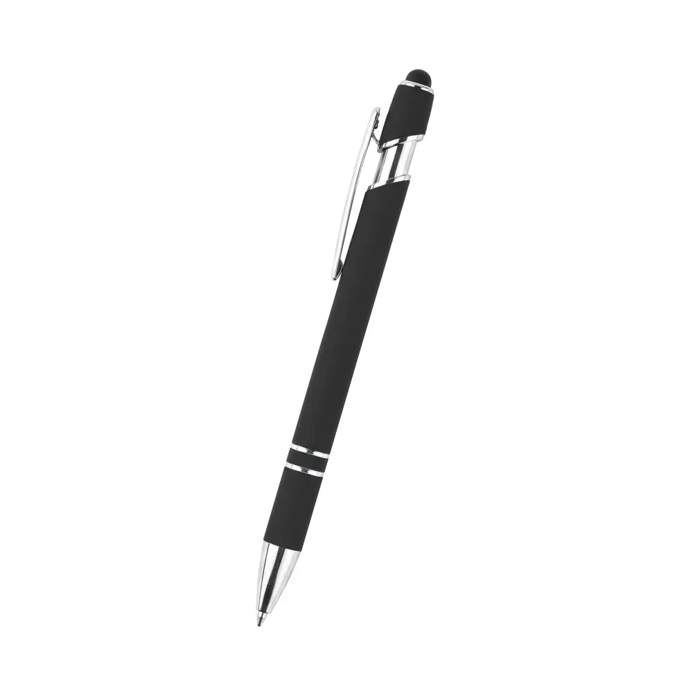 BOLIGRAFO METALICO ROMA NEGRO
