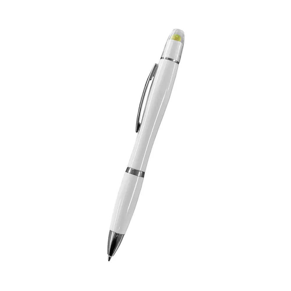 BOLIGRAFO RESALTADOR SELECT BLANCO