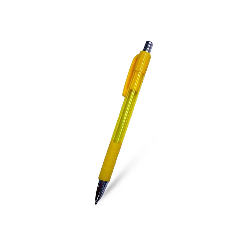 BOLIGRAFO SKAY AMARILLO TRASLUCIDO