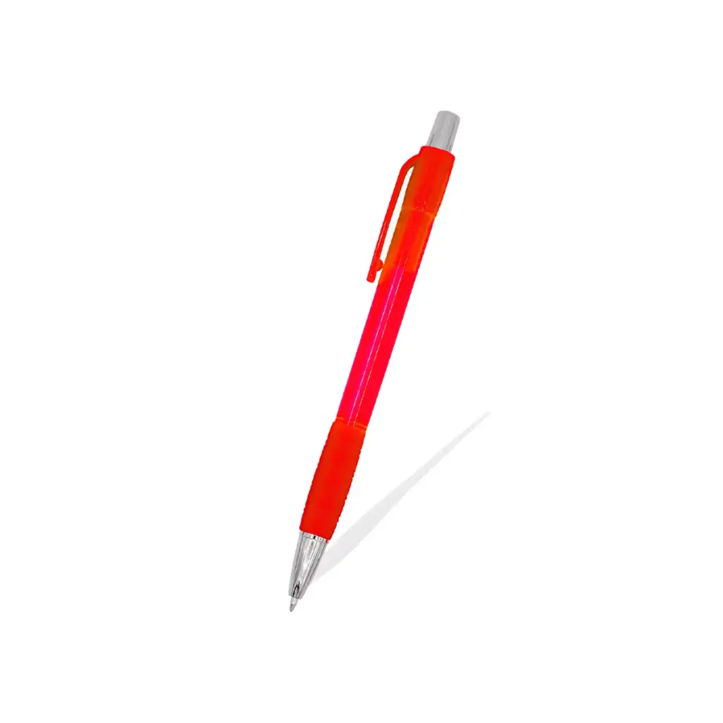 BOLIGRAFO SKAY ROJO TRASLUCIDO