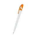 BOLIGRAFO SPACE BLANCO CON NARANJA