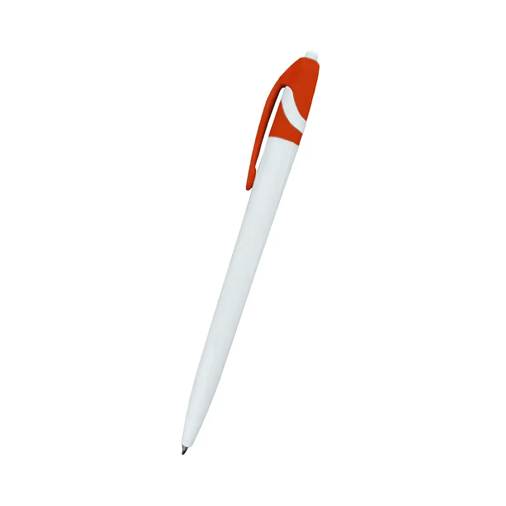 BOLIGRAFO SPACE BLANCO CON ROJO