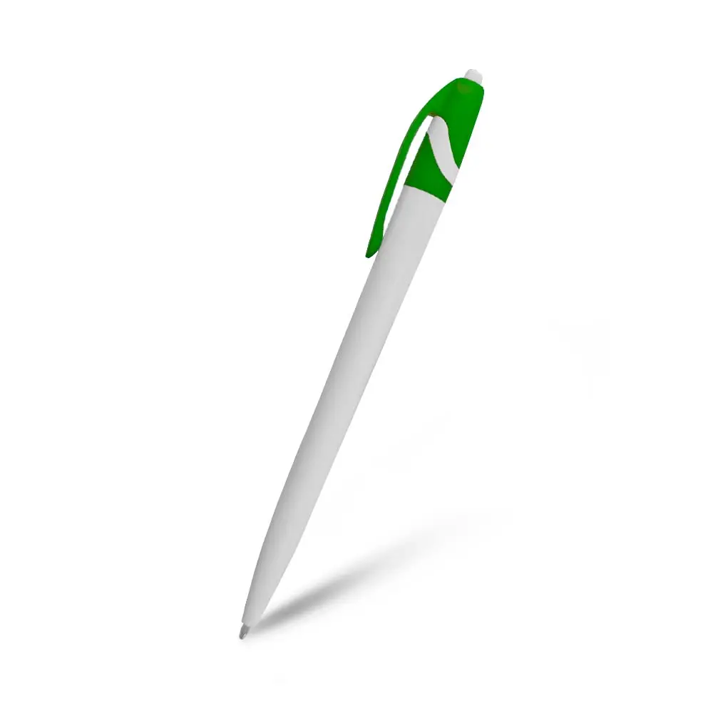 BOLIGRAFO SPACE BLANCO CON VERDE