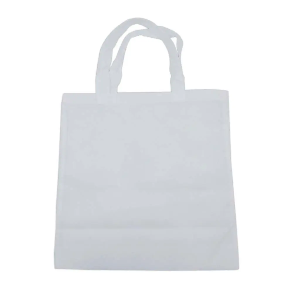 BOLSO CAMBRELA BLANCO CON TIRA COSIDO 42X42X10