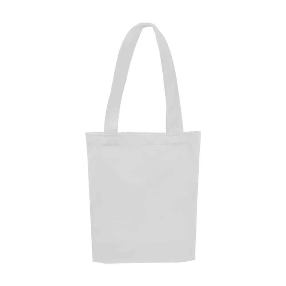 BOLSO CAMBRELA BLANCO CON TIRA COSIDO 30X37X10