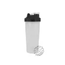 BOTTLE SHAKER CON TAPA NEGRO 600 ML
