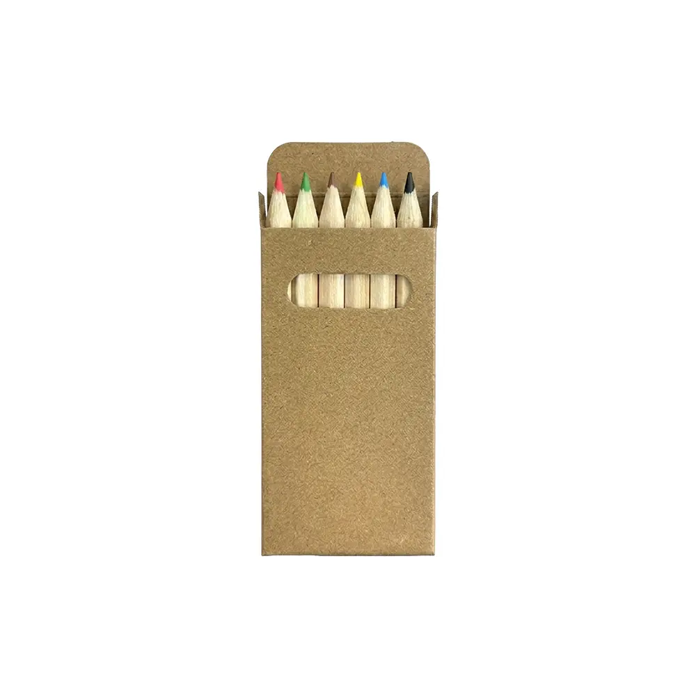CAJA DE COLORES ECOLOGICOS SIX