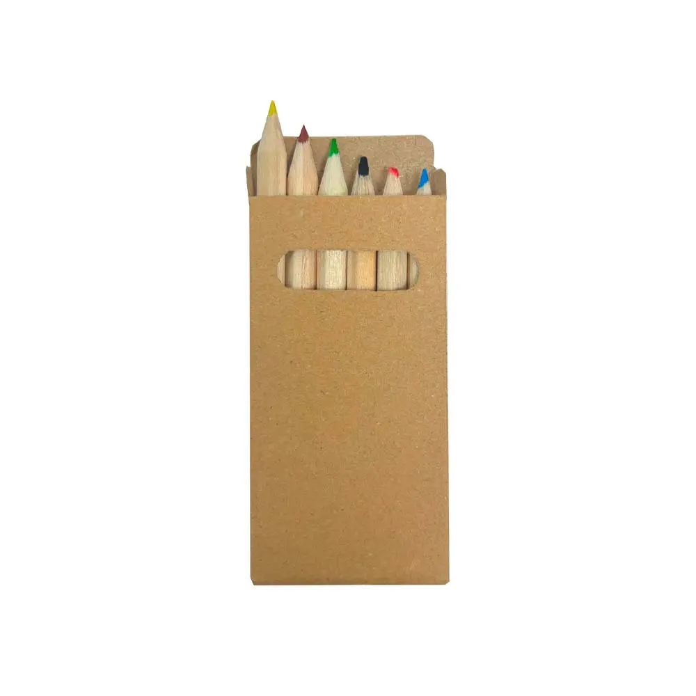 CAJA DE COLORES ECOLOGICOS SIX