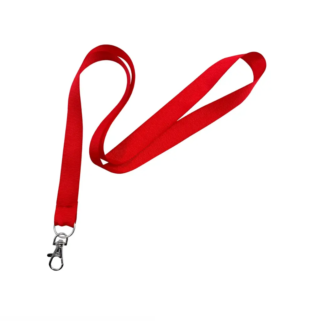 CORDON PORTACREDENCIAL ROJO 97CMX2CM