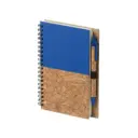CUADERNO CON BOLIGRAFO CORK AZUL