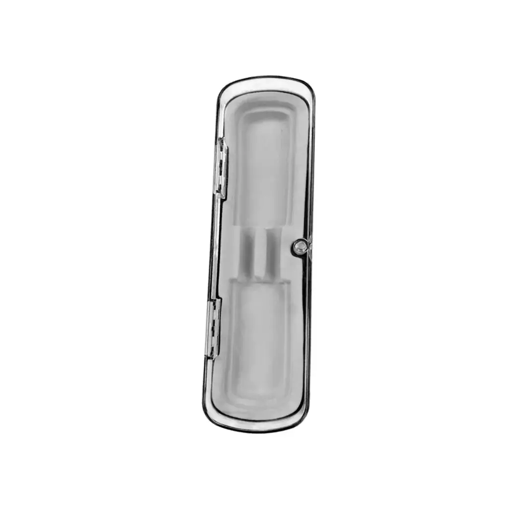 ESTUCHE PARA BOLIGRAFO TRANSPARENTE DOBLE SERVICIO