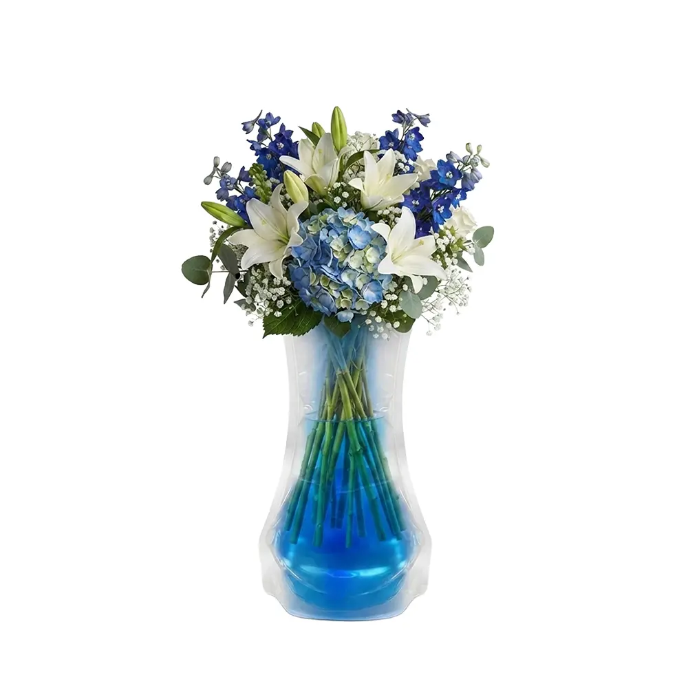FLORERO PLEGABLE FLOVAS AZUL