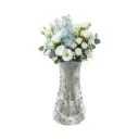 FLORERO PLEGABLE FLOVAS BLANCO CON NEGRO