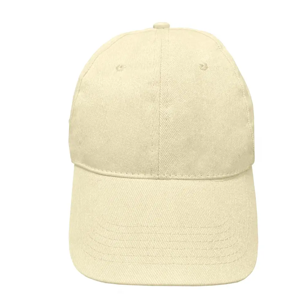 GORRA DE ALGODON PREMIUM CON VELCRO COLOR BEIGE