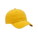 GORRA DE POLIESTER CON VELCRO COLOR AMARILLO
