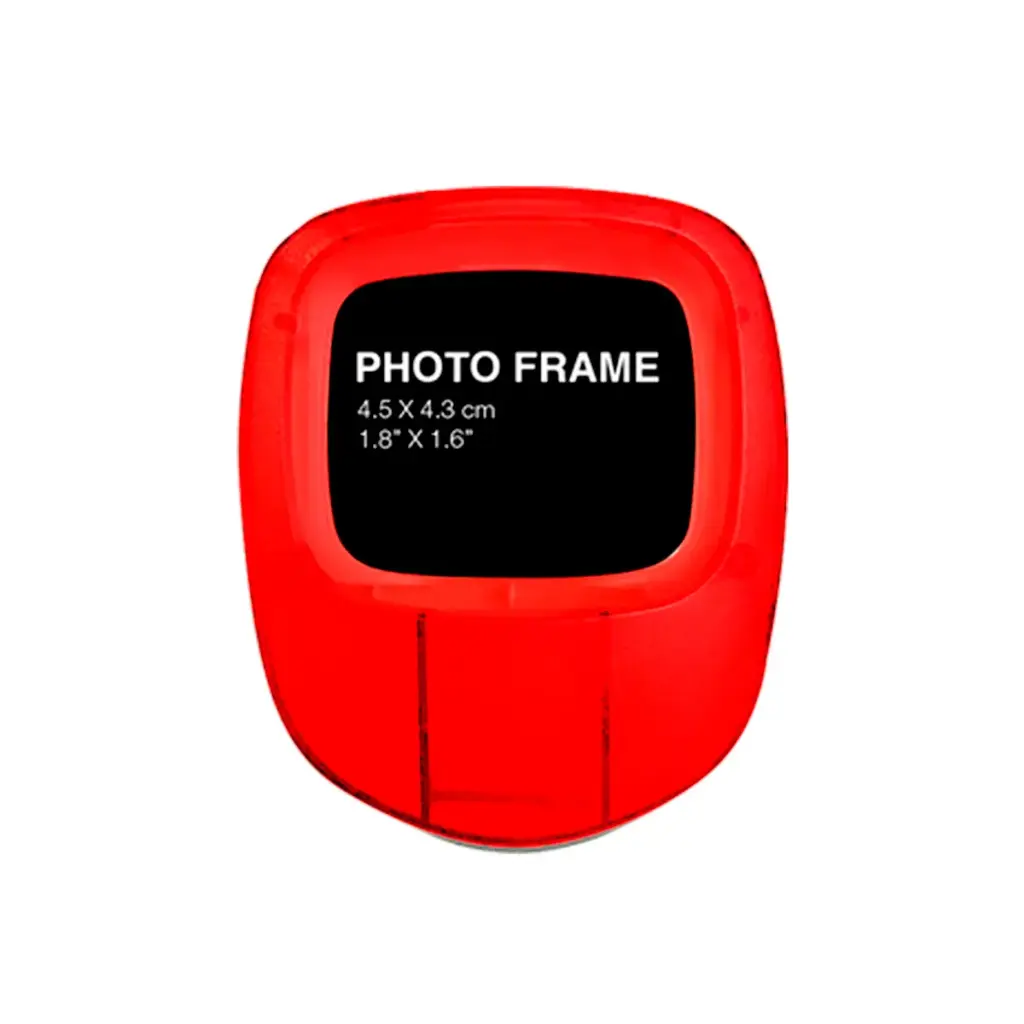 IMANTADO PREMIUM PORTARETRATO Y PORTA NOTAS ROJO