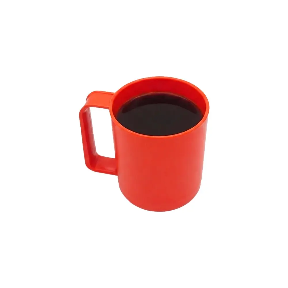 JARRO PLASTICO ROJO SOLIDO 250ML