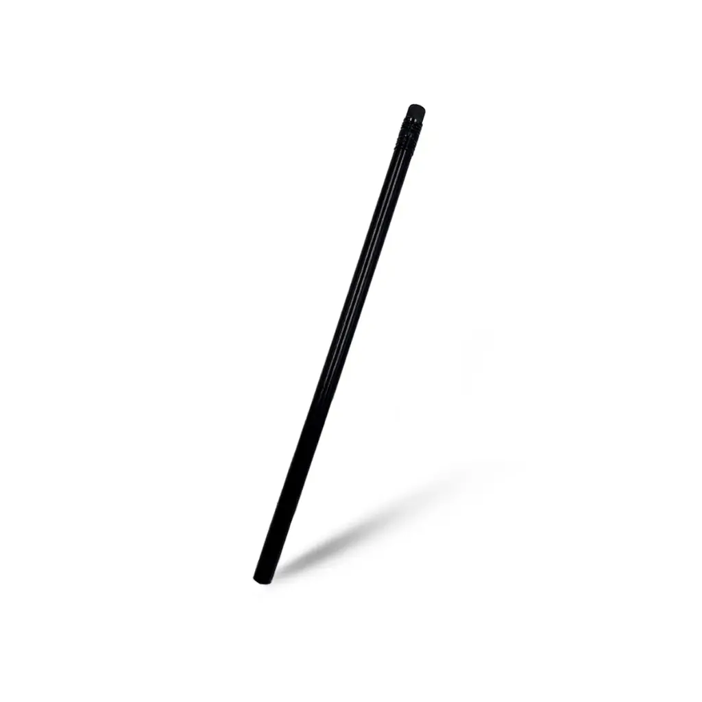 LAPIZ GLOBAL NEGRO CON BORRADOR NEGRO