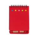 LIBRETA ECOLOGICA TAP ROJO CON POST ITS Y BOLIGRAFO
