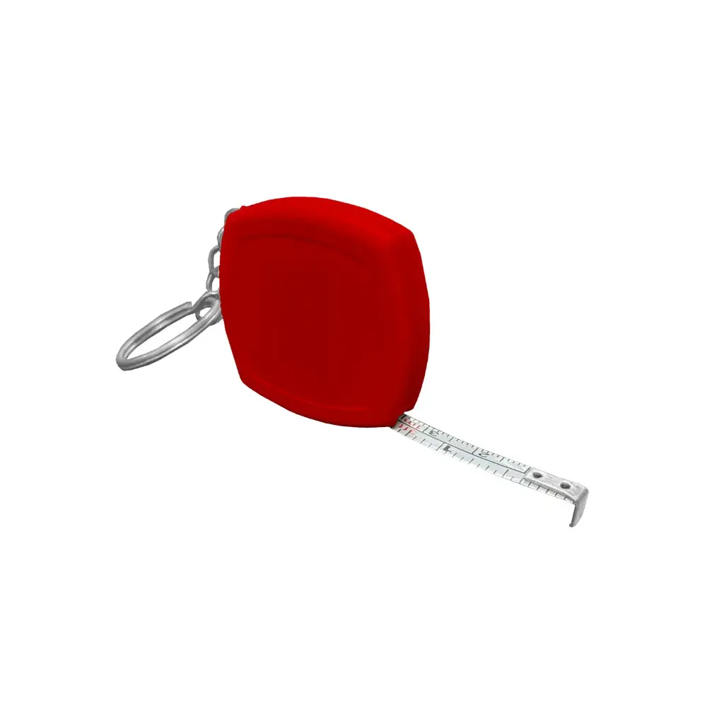 LLAVERO FLEXOMETRO RINO COLOR ROJO