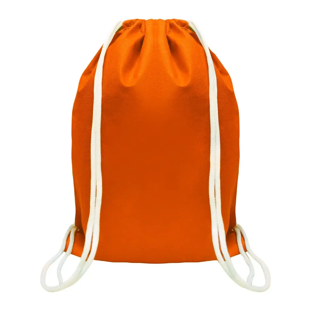 MOCHILA ENCARRUJADA CAMBRELA NARANJA/CORDON BLANCO 40CMX32