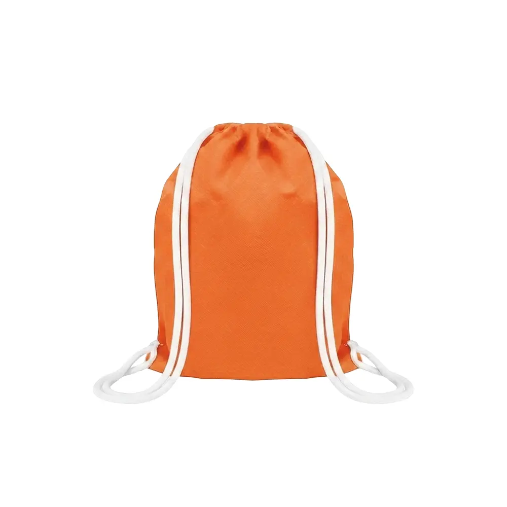 MOCHILA ENCARRUJADA CAMBRELA NARANJA/CORDON BLANCO 40CMX32