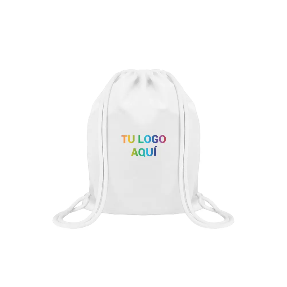 MOCHILA ENCARRUJADA SUBLIMABLE CON CORDON 34X40
